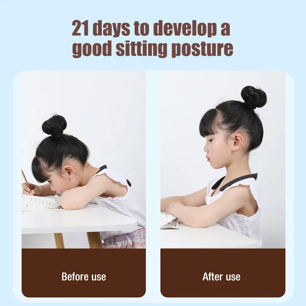 Intelligent Posture Corrector Reminder Scientific Neckband For Cervical Spine Men Women Neck Back Teenagers Posture Correction